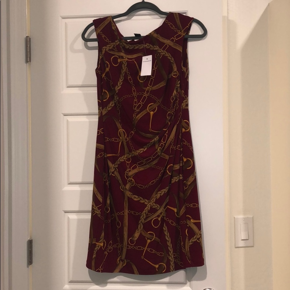 Ralph Lauren Dress Red Formal